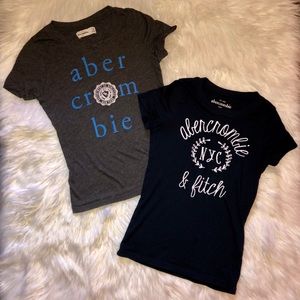 Set of girls Abercrombie shirts
